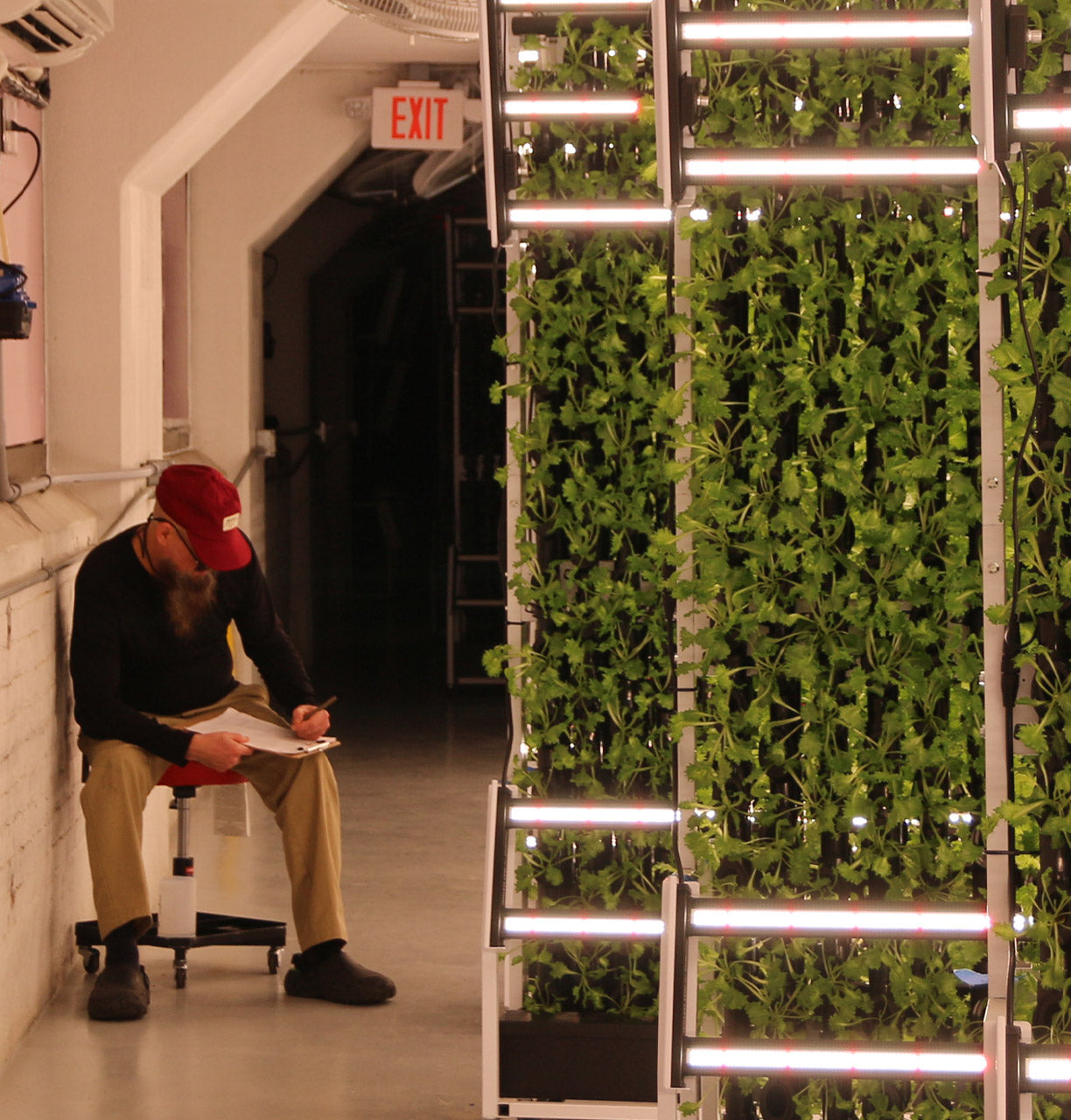 Indoor farms for builders & developers.